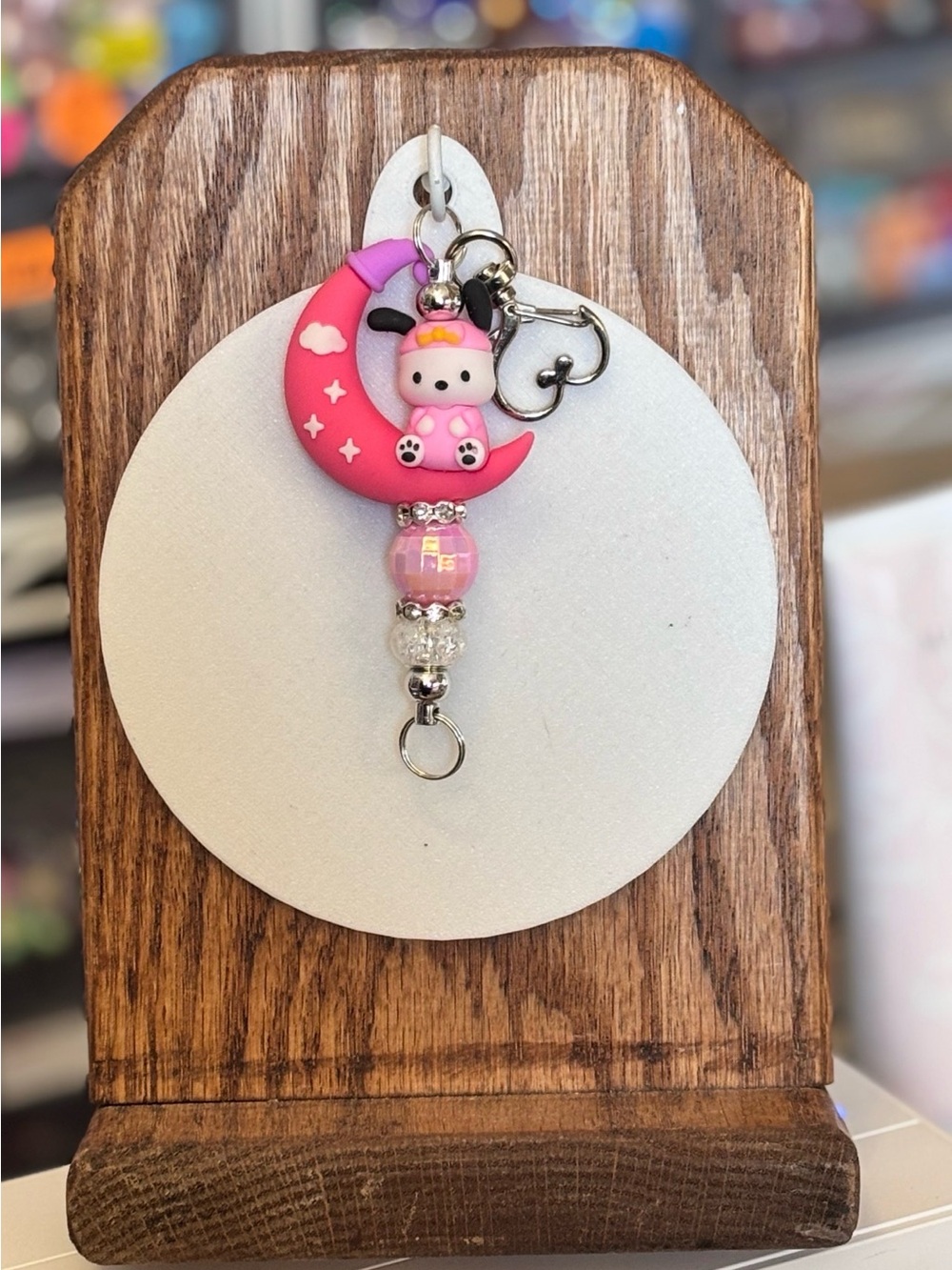 #PC-233 Pochacco Purse Charm Keychain